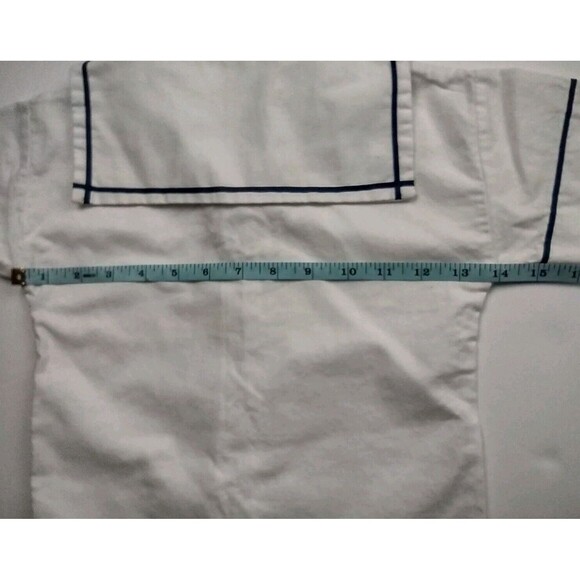 Hartstrings Boys Sailor Shirt 4T Red White & Blue Nautical 4th July 100% Cotton - Picture 7 of 8